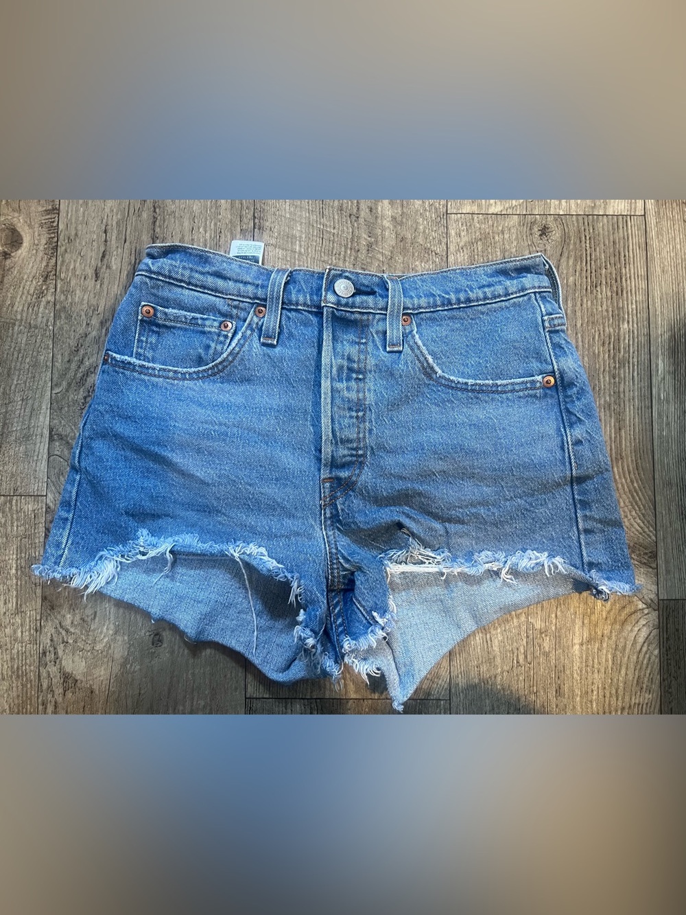 Levi's 501 Denim Short Size 26 Jazz Solo